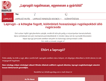 Tablet Screenshot of laprugo.com